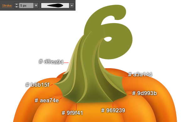 Create a Halloween set with Pumpkins in Adobe Illustrator 2