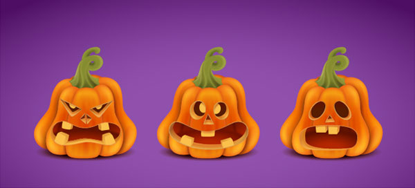 Create a Halloween set with Pumpkins in Adobe Illustrator