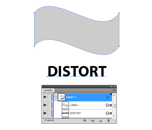 How to Use Envelope Distort with Warp in Adobe Illustrator