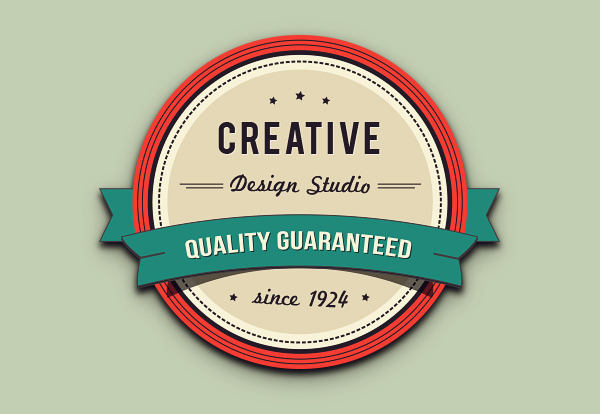 Create a Gorgeous Retro Badge in Adobe Illustrator