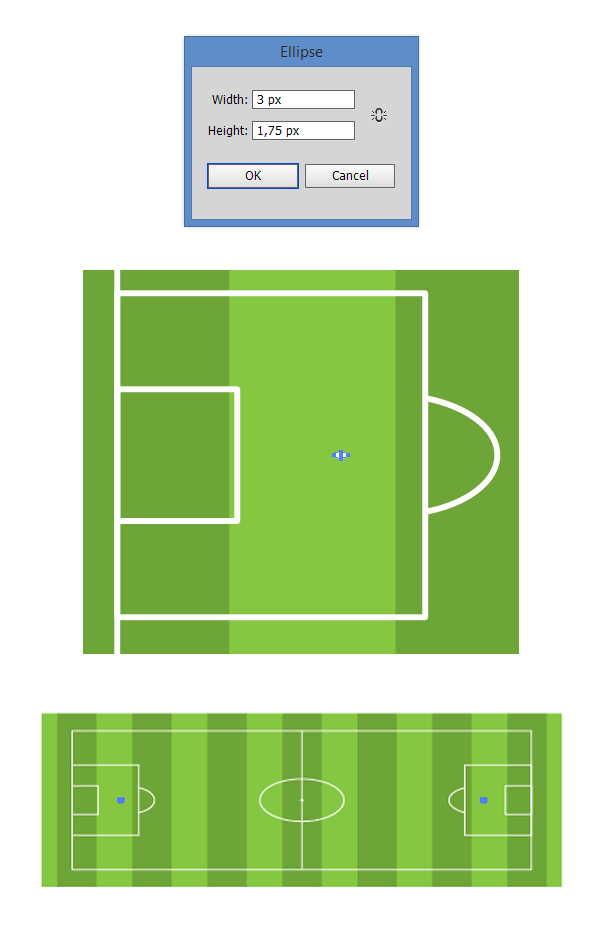 How to Create a 3D Soccer Field in Illustrator 13