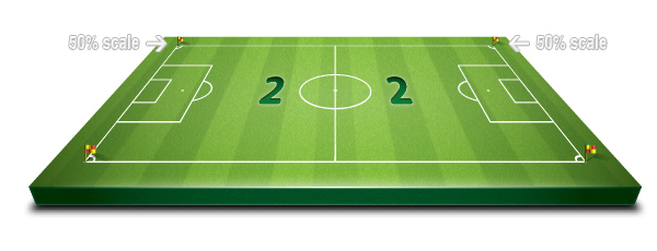 How to Create a 3D Soccer Field in Illustrator 42