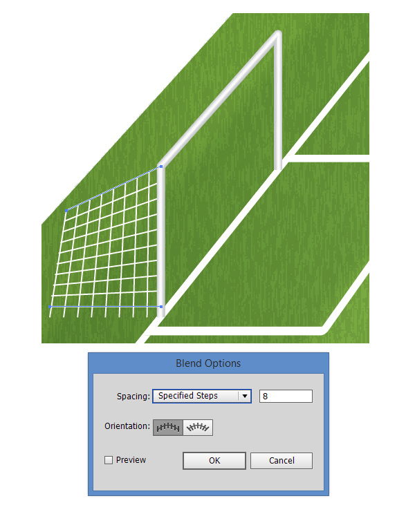 How to Create a 3D Soccer Field in Illustrator 45