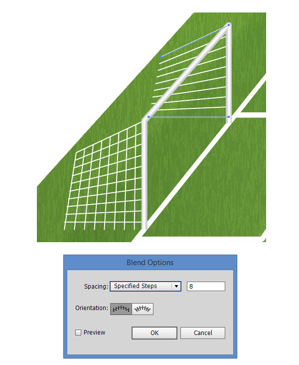 How to Create a 3D Soccer Field in Illustrator 46