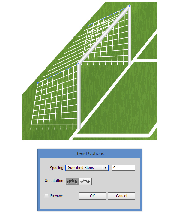 How to Create a 3D Soccer Field in Illustrator 48
