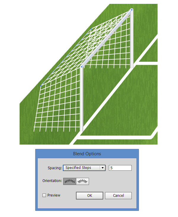 How to Create a 3D Soccer Field in Illustrator 49