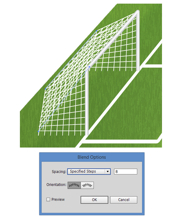 How to Create a 3D Soccer Field in Illustrator 51