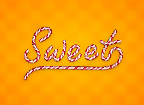 How to Create a Candy Text Effect
